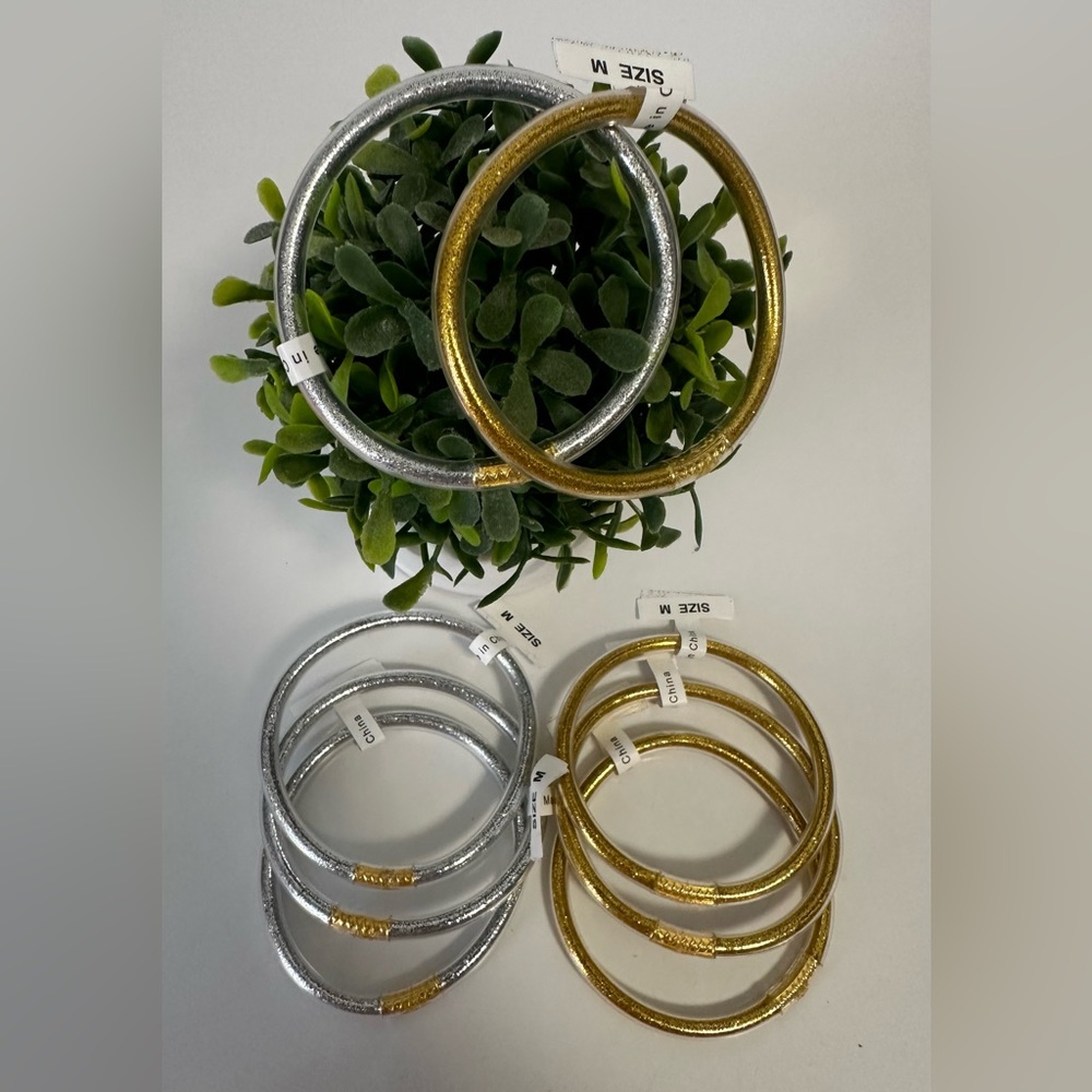 Glitter Jelly Bangle: Bracelet Set 8